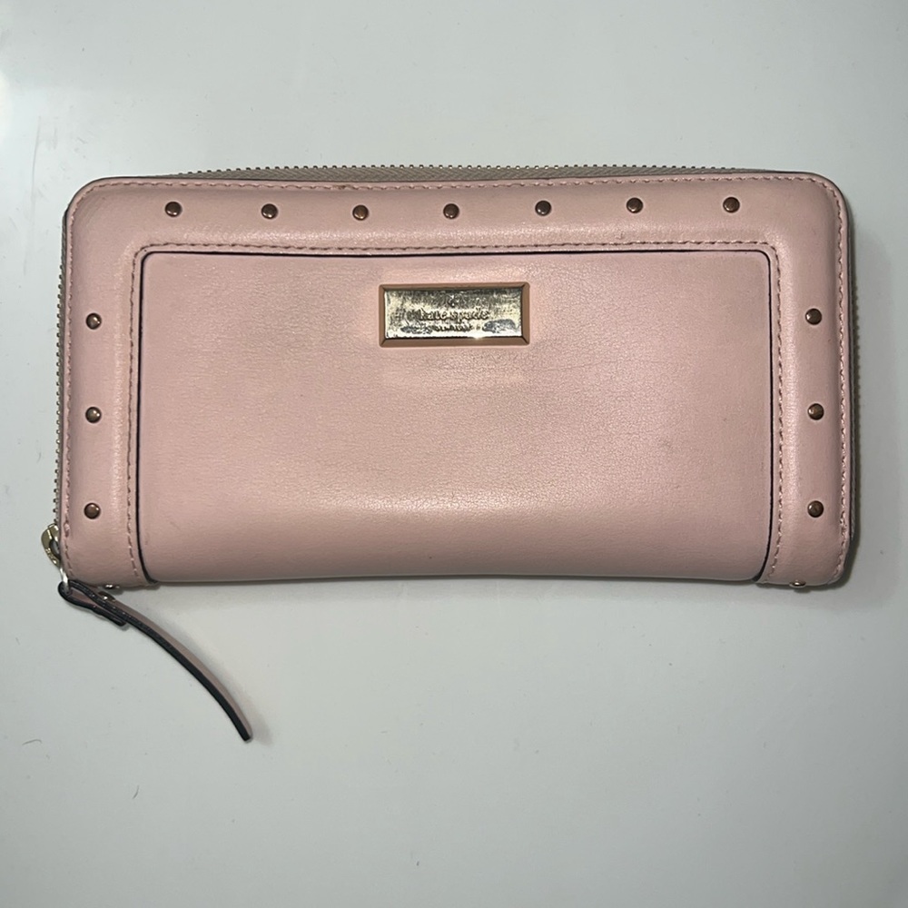 Blush pink Kate Spade wallet